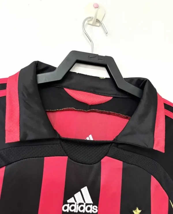2006/07 AC Milan Retro Jersey Home - Image 7