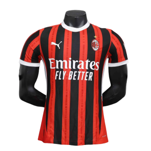 24-25 AC Milan Home Soccer Jersey Player Version
