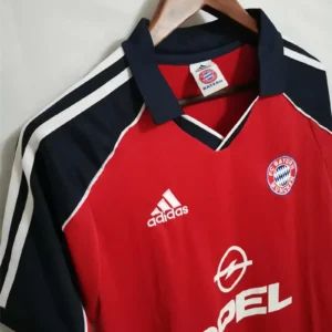 99 01 bayern munich retro jersey home
