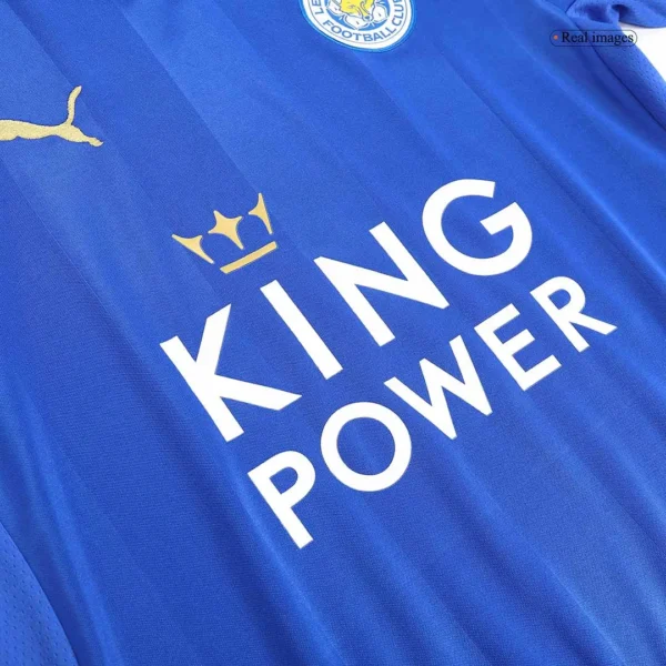 leicester city 2015/16 retro home jersey