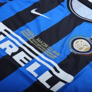 2009/10 inter milan ucl final retro home jersey
