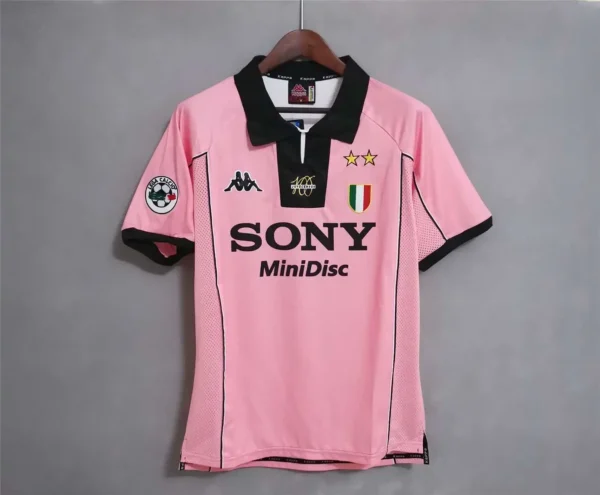1997 98 juventus retro jersey away