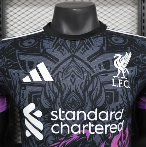 2024-2025 Liverpool Fire Phoenix Player Edition Football Jersey - Image 3