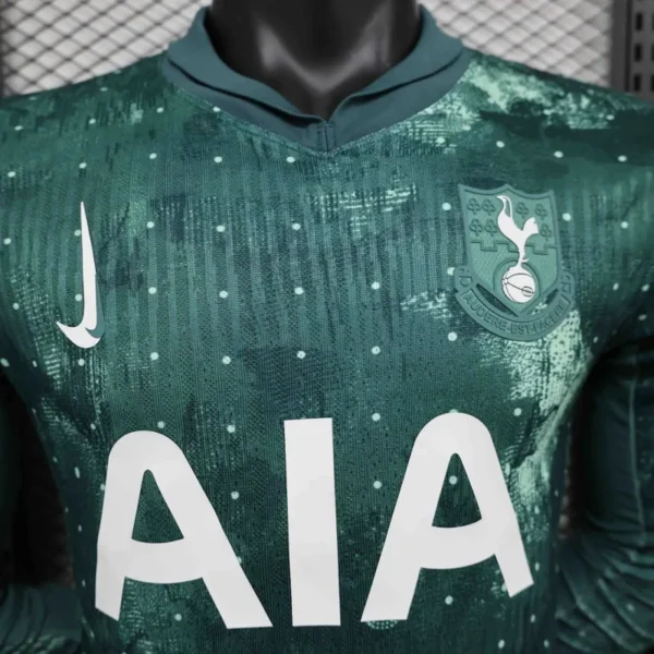 2024/25 tottenham hotspur third long sleeve jersey player version