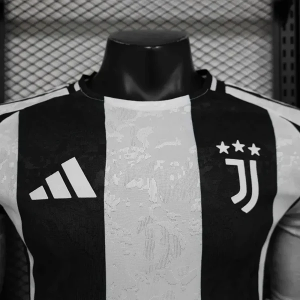 24 25 juventus home soccer jersey player version long sleeve