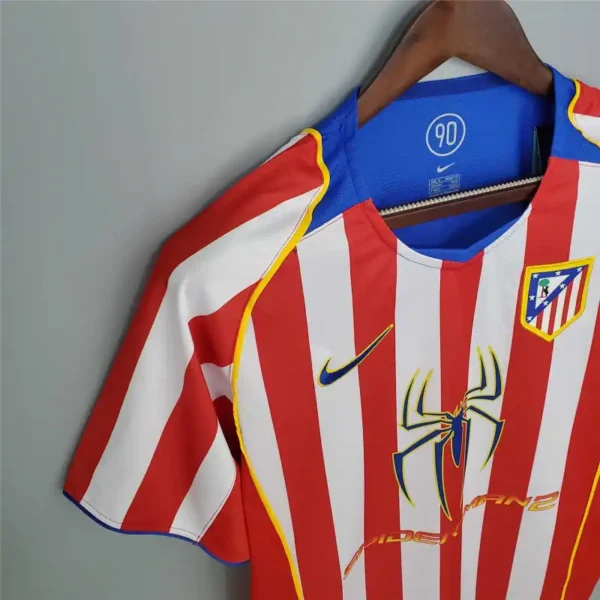 2004/05 atletico madrid retro jersey home