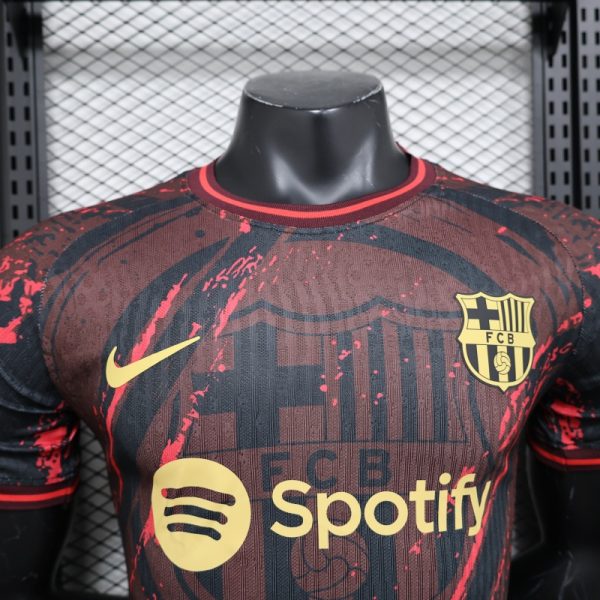 2024/25 Barcelona Away Jersey Spotify Logo Without Text Player Version - Image 5