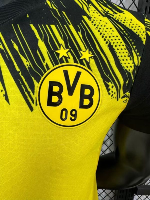 2025-26 Borussia Dortmund Home Soccer Jersey Player Version - Image 5