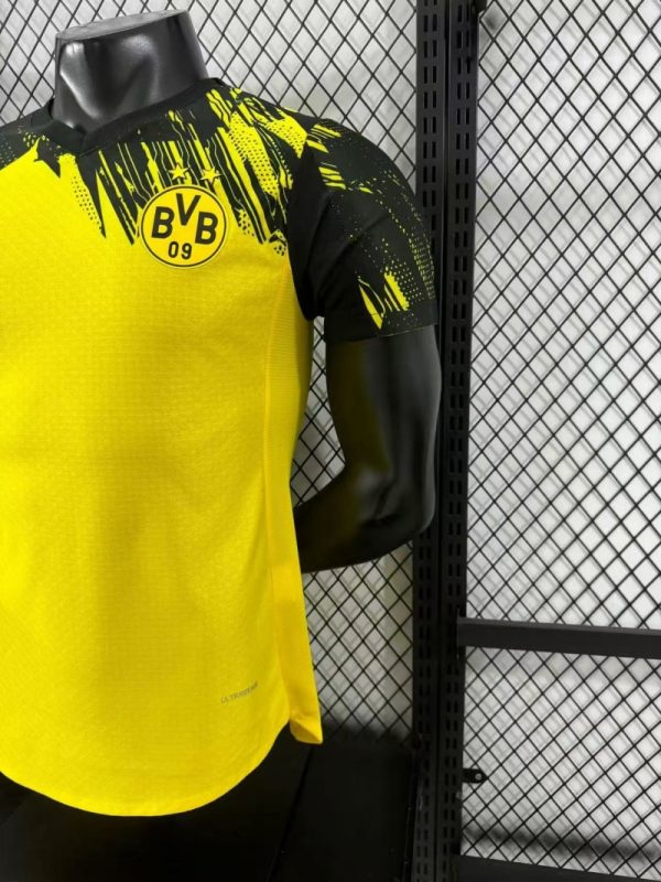 2025-26 Borussia Dortmund Home Soccer Jersey Player Version - Image 7