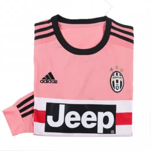 15 16 juventus retro long sleeve jersey away