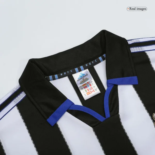 2000/01 newcastle retro jersey home