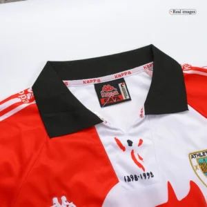 1997/98 athletic club de bilbao retro anniversary jersey