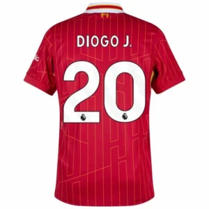 diogo jota 20 liverpool 2024/25 home jersey – red