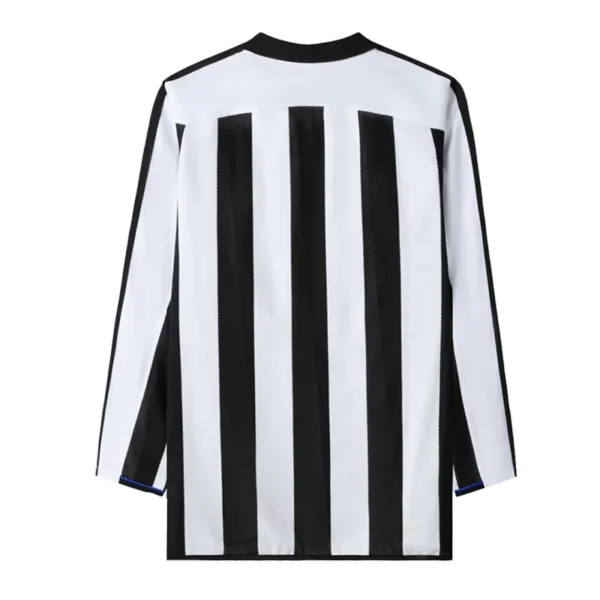 2003/04 newcastle retro long sleeve jersey home
