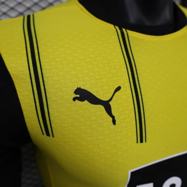 24 25 borussia dortmund home soccer jersey player version