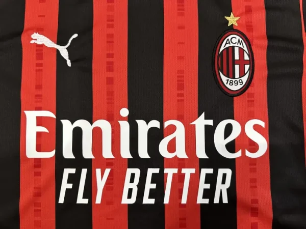 24-25 AC Milan Home Soccer Jersey - Image 4