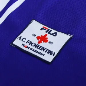 fiorentina 1999/00 retro soccer jersey home replica