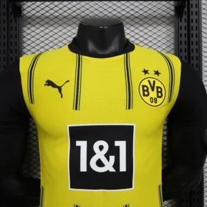 24 25 borussia dortmund home soccer jersey player version
