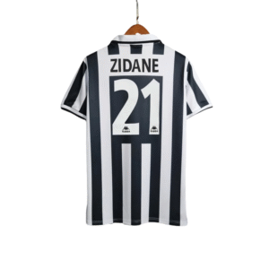 95 97 juventus home retro jersey #21 zidane