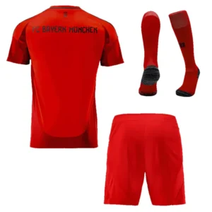 2024/25 bayern munich home whole kit(jersey+shorts+socks)