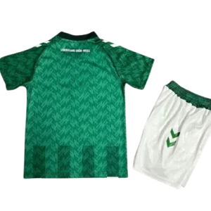 24 25 werder bremen home kids kit soccer jerseys