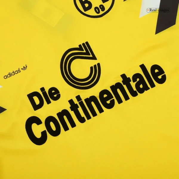 89 90 borussia dortmund retro jersey home