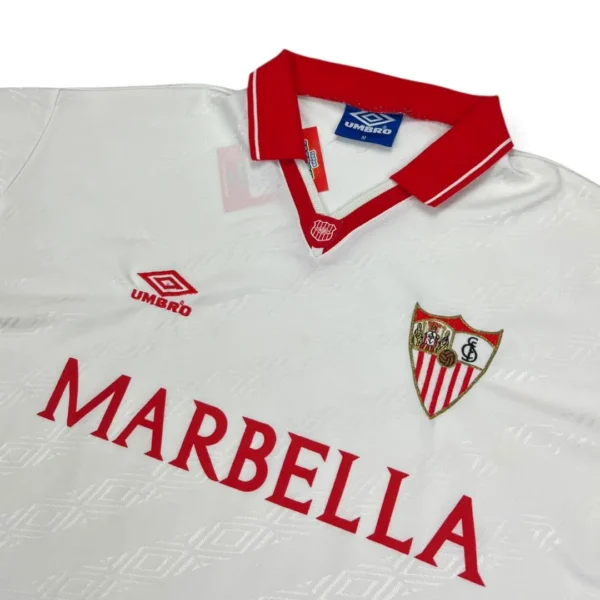 sevilla retro home jersey 1994/96