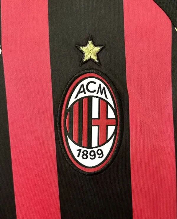2006/07 AC Milan Retro Jersey Home - Image 4
