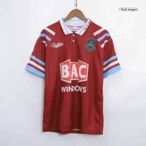 west ham united 1991/92 retro jersey home