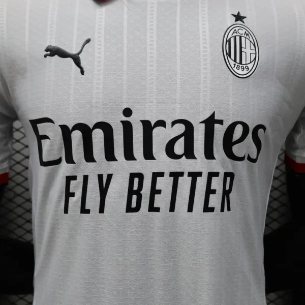 24-25 AC Milan Away Soccer Jersey Player Version - Image 3