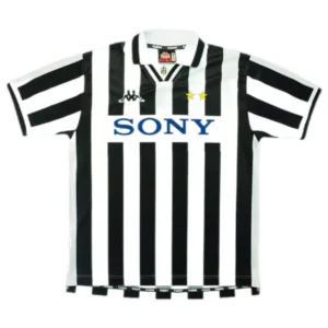 1996 97 juventus del piero #10 zidane #21 retro jersey home replica