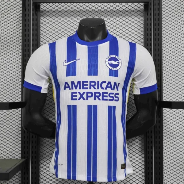 2024/25 brighton & hove albion home jersey player version