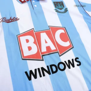 1991/92 west ham united retro jersey away