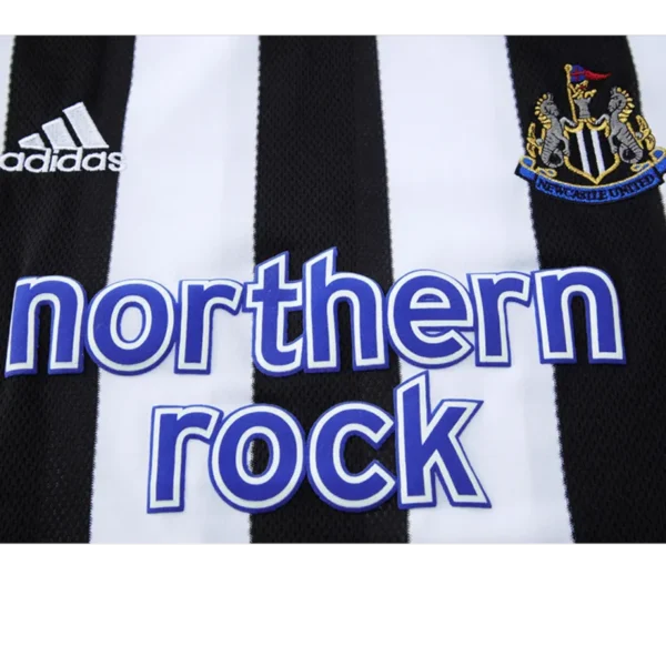 2003/04 newcastle retro long sleeve jersey home