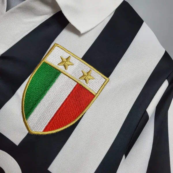 1984 85 juventus retro home jersey