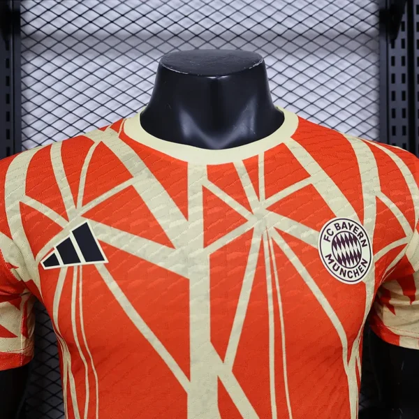 24 25 bayern orange player version jersey