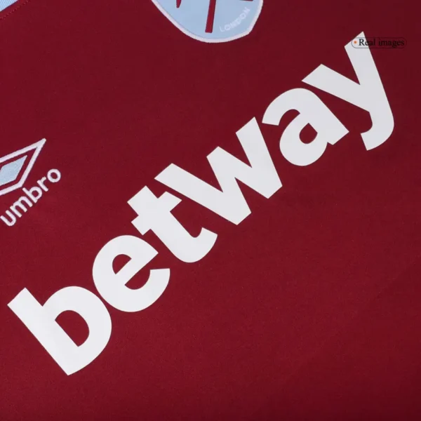 2024/25 west ham united home soccer jersey