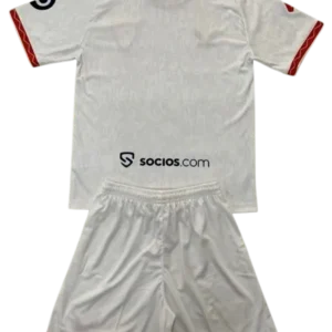 kids sevilla home kits(jersey+shorts) 24 25
