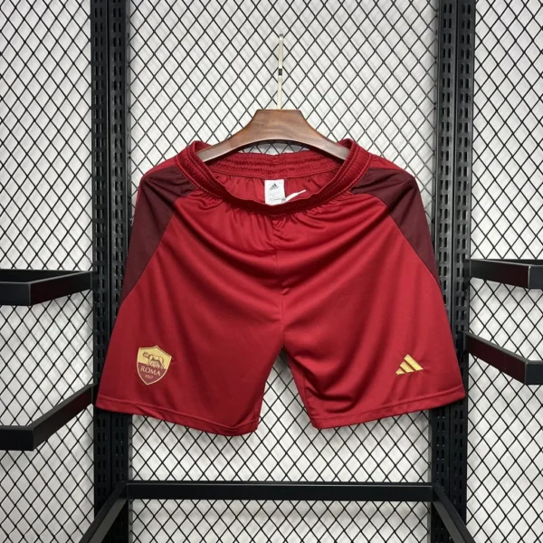 2024 25 serie a roma home shorts