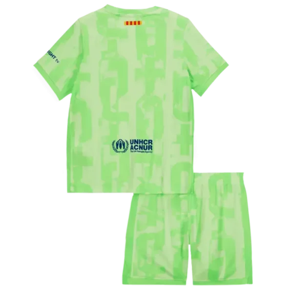 Kids Barcelona Third x Coldplay Kits(Jersey+Shorts) 2024-25 - Image 2