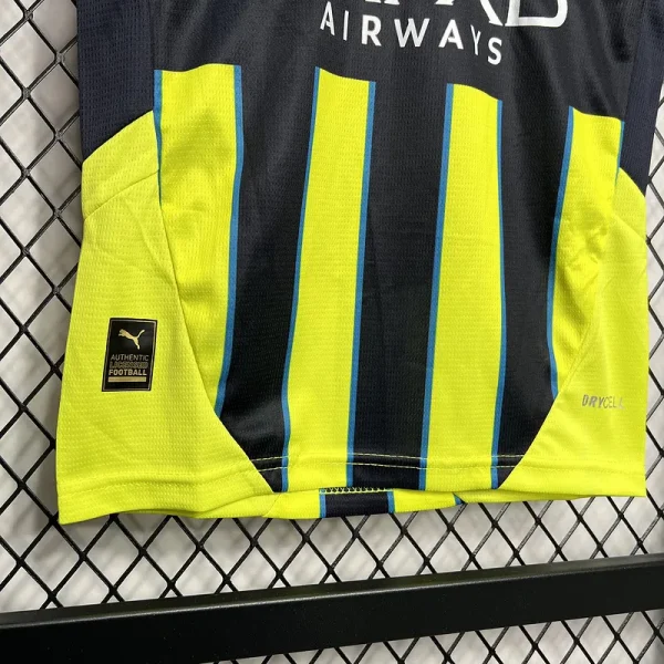 24-25 Manchester City Away Kids Kit Jersey+Shorts - Image 7