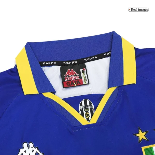 1995 96 juventus retro long sleeve jersey away