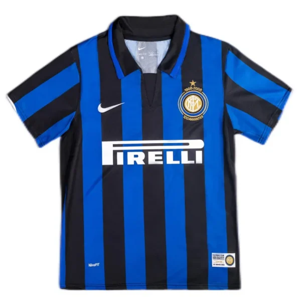 07 08 inter milan retro 100th anniversary home jersey