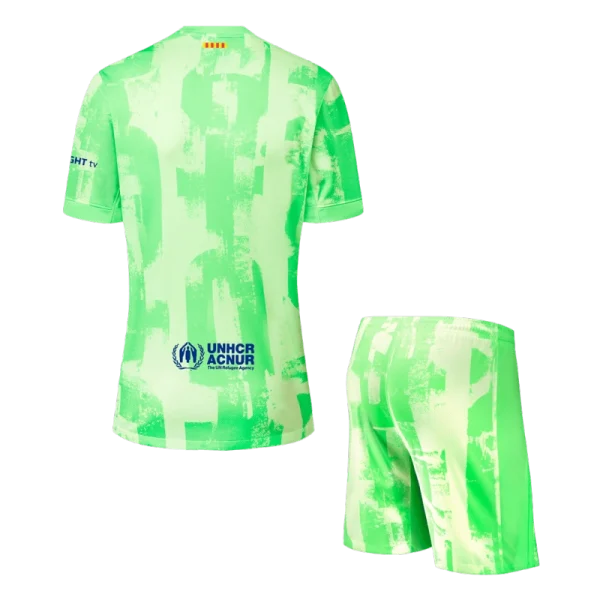 Barcelona Third Away Soccer Uniform Kits 2024-25 - Image 2