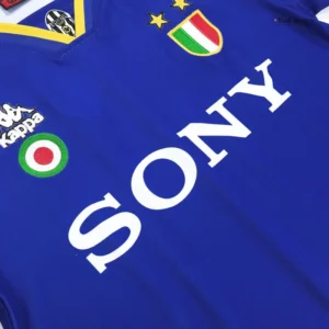 1995 96 juventus retro long sleeve jersey away