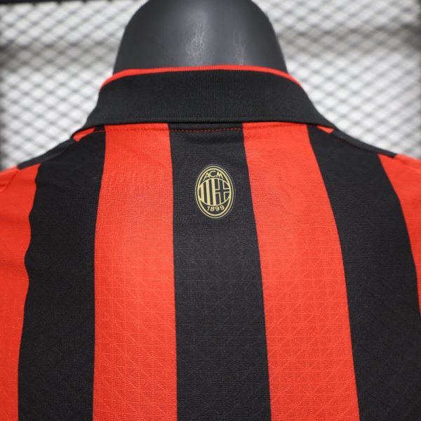 AC Milan 2024-25 Home Soccer Jersey Player Version - Image 7