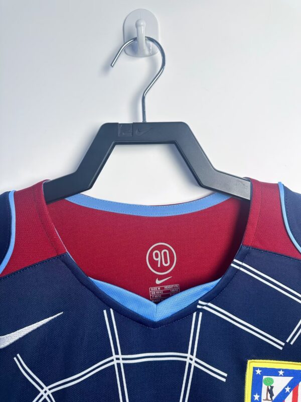 nike atletico madrid retro away soccer jersey long sleeve 2004 05