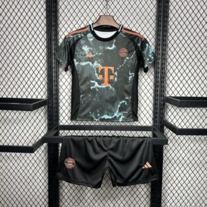 24 25 bayern munich away kids soccer jerseys