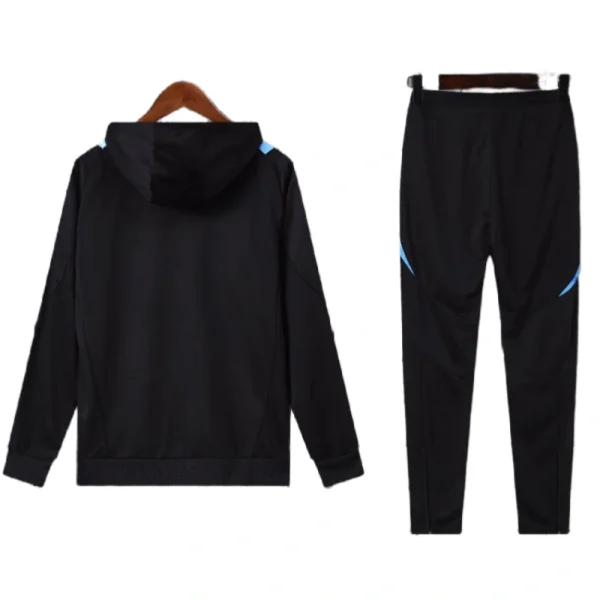 Argentina Nation 2024-25 Hooded Black Training Tracksuit Kits - Image 2