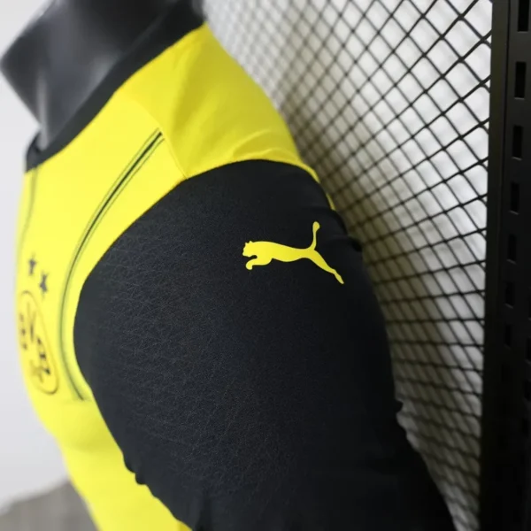 24 25 borussia dortmund home soccer jersey player version